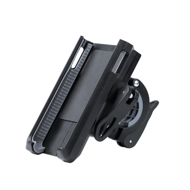 Rotatable PVC Motorcycle Bicycle Handlebar Mount Mobile Phone Holder (Black)-garmade.com