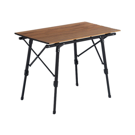 Naturehike NH19Z003-D Outdoor Camping Portable Retractable Folding Table, Size: 90x52cm (Wood)-garmade.com