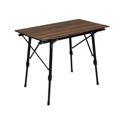 Naturehike NH19Z003-D Outdoor Camping Portable Retractable Folding Table, Size: 90x52cm (Walnut wood)-garmade.com