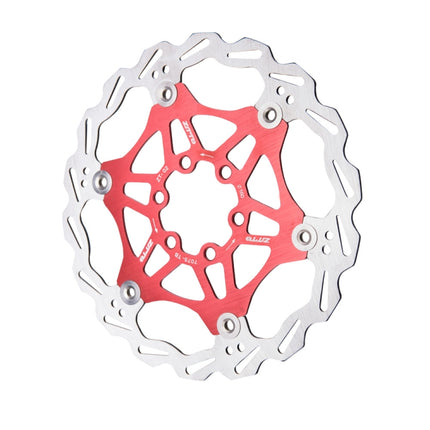 ZTTO Mountain Bike Disc Brake Disc Six Nail 180mm(Red)-garmade.com
