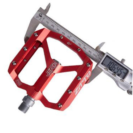 ZTTO Bike Pedal Ultralight Aluminum Alloy Bicycle Pedal (Red)-garmade.com
