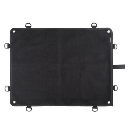 KOSIBATE CL-126 Hook and Loop Fastener Badge Storage Board with Hook(Black)-garmade.com
