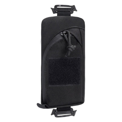 KOSIBATE Outdoor Sports Nylon Shoulder Strap Bag Accessory Sundry Bag (Black)-garmade.com