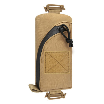KOSIBATE Outdoor Sports Nylon Shoulder Strap Bag Accessory Sundry Bag (Khaki)-garmade.com