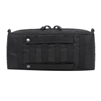 KOSIBATE H-107 Outdoor Multifunctional Waterproof Nylon Messenger Bag (Black)-garmade.com
