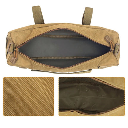 KOSIBATE H-107 Outdoor Multifunctional Waterproof Nylon Messenger Bag (Khaki)-garmade.com
