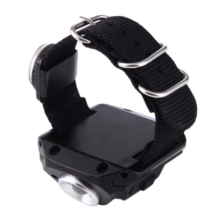 HT-8008 Multi-functional Rechargeable LED Flashlight Watch with Compass-garmade.com