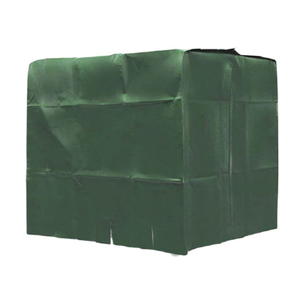 210D Oxford Cloth 1000L IBC Water Tank Sunscreen Dust Cover (Green)-garmade.com