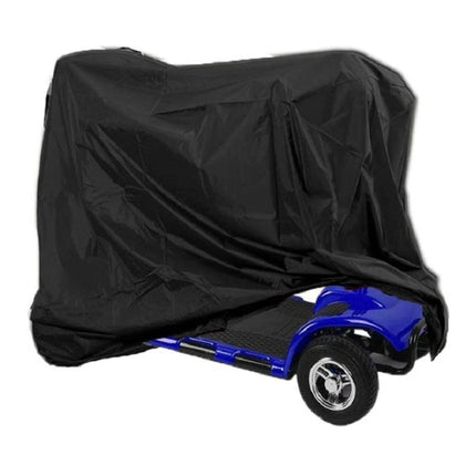 Electric Scooter Dustproof and Anti-ultraviolet Protective Cover,Size: 140x66x91cm(Black)-garmade.com