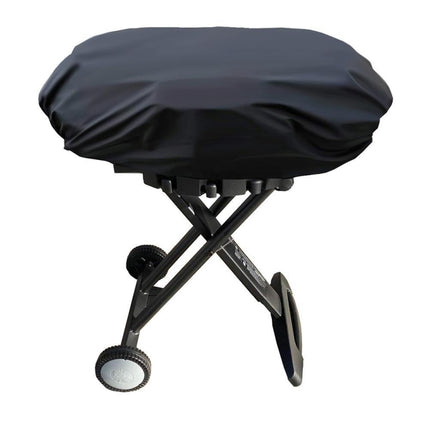 210D Portable BBQ Grill Waterproof and Dustproof Protective Cover (Black)-garmade.com