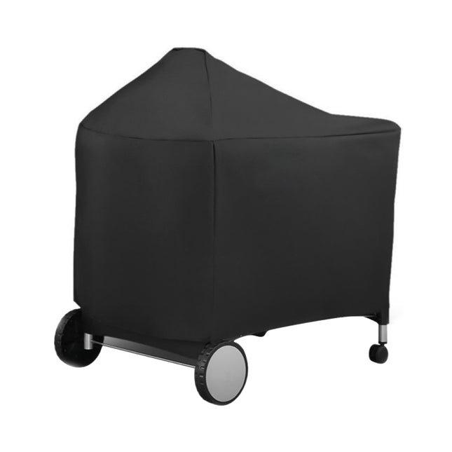 Outdoor Camping BBQ Grill Waterproof Cover, Size: 124x65x101cm (Black)-garmade.com