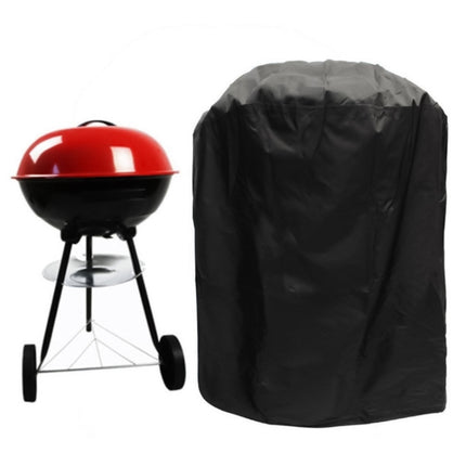 Oxford Cloth BBQ Grill Dustproof and Waterproof Protective Cover, Size: 70x90cm (Black)-garmade.com