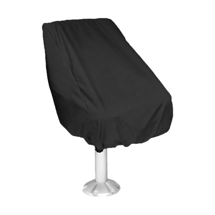 Outdoor Yacht Seat Waterproof and Dustproof Protective Cover, Size: 56x61x64/30cm (Black)-garmade.com