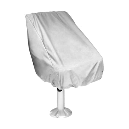 Outdoor Yacht Seat Waterproof and Dustproof Protective Cover, Size: 56x61x64/30cm (Silver)-garmade.com