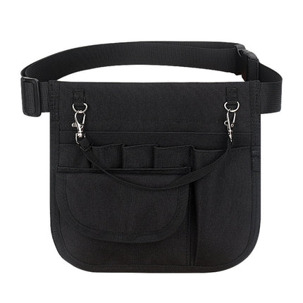 Nurses Tools Storage Bag Portable Multifunctional Nurse Pack Bag (Black)-garmade.com
