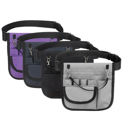 Nurses Tools Storage Bag Portable Multifunctional Nurse Pack Bag (Purple)-garmade.com