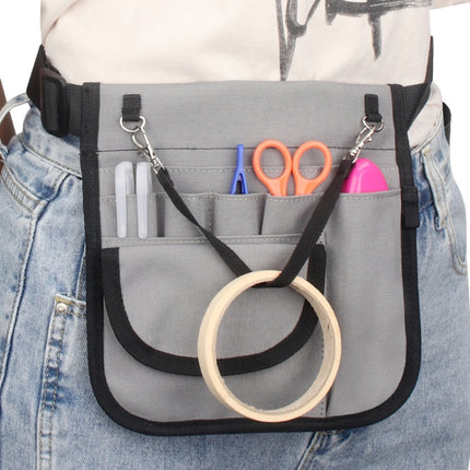 Nurses Tools Storage Bag Portable Multifunctional Nurse Pack Bag (Black)-garmade.com