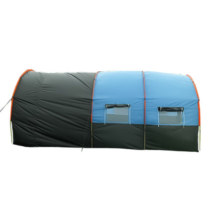 KLM-3017 Ultralarge 5-8 Person Double Layer Waterproof Group Camping Tunnel Tent-garmade.com