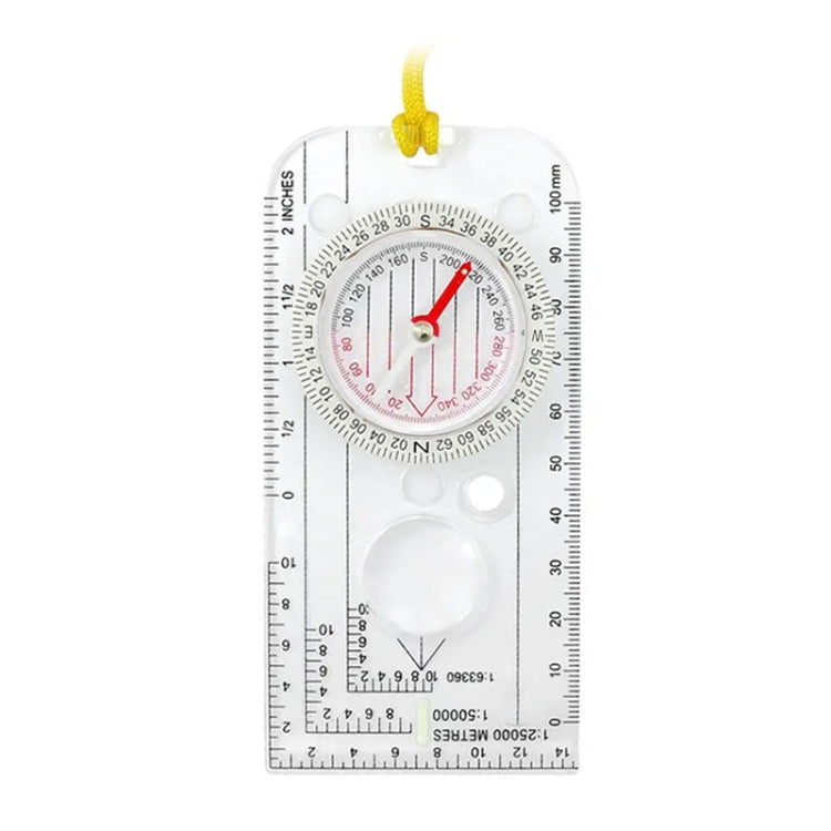 Nisa DC40-3A Outdoor Transparent Compass Map Scale – Garmade
