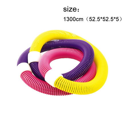 Adult Slimming Circle Waist Trimmer Workout Fitness Exercise Coil Flexible Soft Spring Fitness Circles, 1.45kg / 52.5cm-garmade.com
