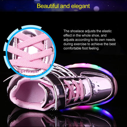 K02 LED Light Single Wheel Wing Roller Skating Shoes Sport Shoes, Size : 34 (Pink)-garmade.com
