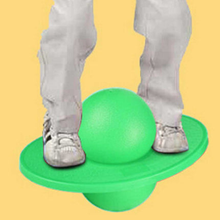 Bouncing Ball Explosion-proof Balance Outdoor Inflatable Exercise Jumping Balls Toys (Green)-garmade.com