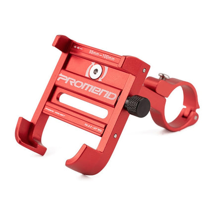 PROMEND SJJ-275 Bicycle Aluminum Alloy Phone Holder for Handlebar (Red)-garmade.com