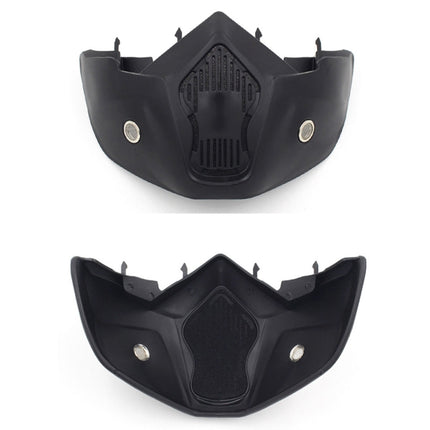 Motorcycle Off-road Helmet Mask Detachable Windproof Goggles Glasses(Silver)-garmade.com