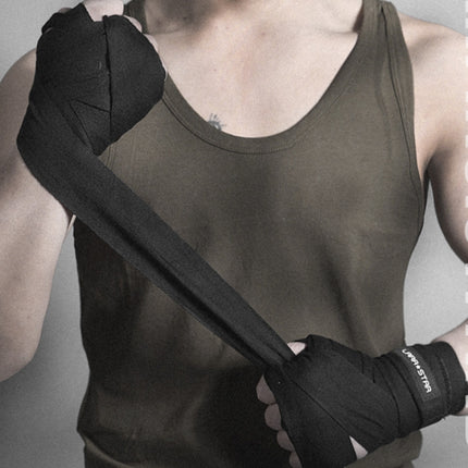 BONSEM Training Boxing Bandage for Adults, Size: 2.5m (Black)-garmade.com