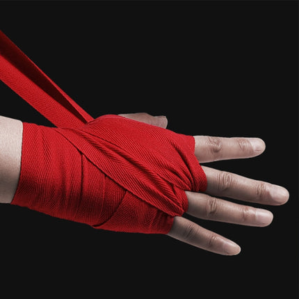 BONSEM Training Boxing Bandage for Adults, Size: 2.5m (Red)-garmade.com