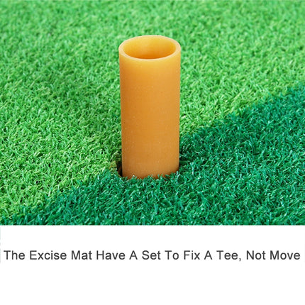 Indoor Golf Practice Mat EVA Materials Golf Exercise Mat with TEE Regular Edition, Size: 30*60cm-garmade.com