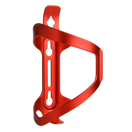 Aluminum Bicycle Bottle Cage, Size: 14.6x8.1x7.0cm(Red)-garmade.com