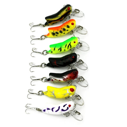 HENGJIA 4.5cm Biomimetic Fly Locusts Fishing Bait Fishing Lures, Random Color Delivery-garmade.com