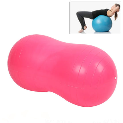 Peanut Yoga Ball Thickening Explosion-proof Sport Exercise Ball Massage Ball(Pink)-garmade.com