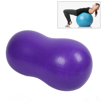 Peanut Yoga Ball Thickening Explosion-proof Sport Exercise Ball Massage Ball(Purple)-garmade.com