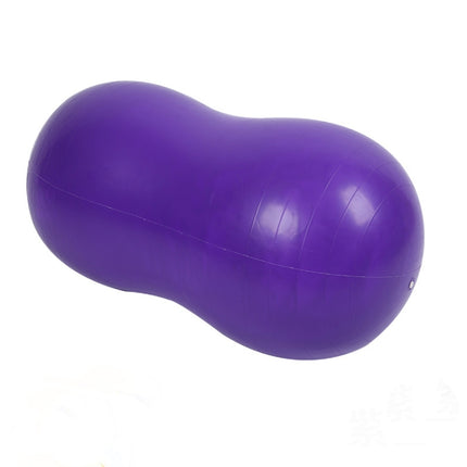 Peanut Yoga Ball Thickening Explosion-proof Sport Exercise Ball Massage Ball(Purple)-garmade.com