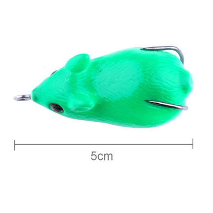 HENGJIA 5cm Biomimetic Mouse Fishing Bait Fishing Lures, Random Color Delivery-garmade.com