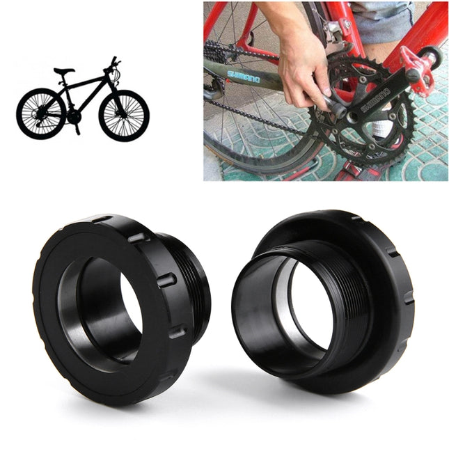 BSA30 Press Fit Style Bottom Bracket Fits 68-73mm for SRAM, FSA, Rotor, Raceface Mountain Bike (Black)-garmade.com