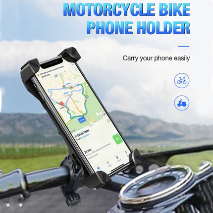 FLOVEME Multi-function Universal 360 Degree Rotatable Motorcycle Bicycle Mobile Phone Holder-garmade.com