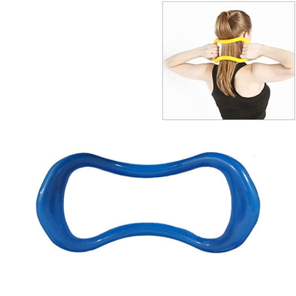 Smooth Yoga Pilates Magic Circle Fascia Stretching Training Ring(Blue)-garmade.com