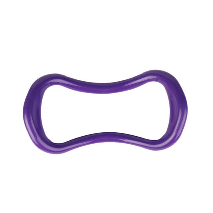 Smooth Yoga Pilates Magic Circle Fascia Stretching Training Ring(Purple)-garmade.com