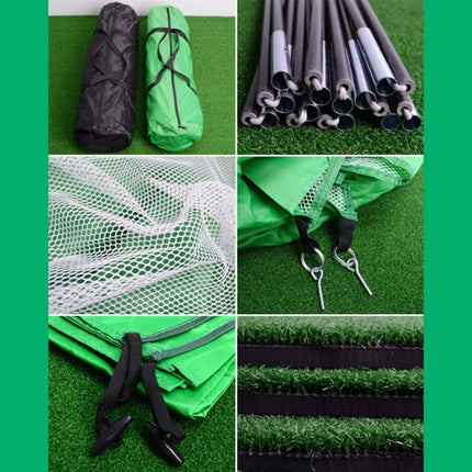 PGM Golf Training Aids Indoor Sports Hitting Practice Net 2m(Black)-garmade.com