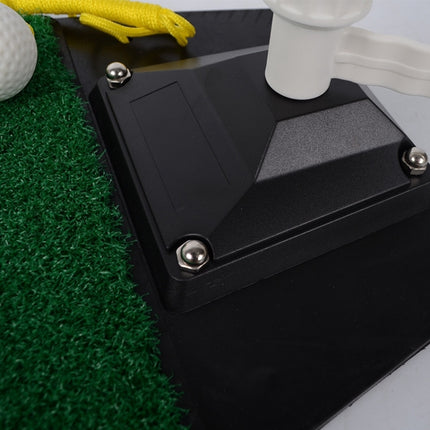 PGM Golf 66 Grass Putting Mat Push Rod Trainer, Size: 48x23cm(Black)-garmade.com