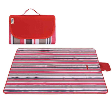 Portable Outdoor Widen Camping Mat Waterproof Oxford Cloth Foldable Lawn Moisture-proof Mat, Size: 145*80cm, Random Color and Style Delivery-garmade.com