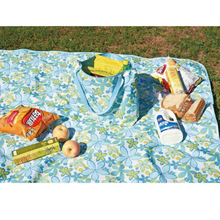 Portable Outdoor Widen Camping Mat Waterproof Oxford Cloth Foldable Lawn Moisture-proof Mat, Size: 145*80cm, Random Color and Style Delivery-garmade.com