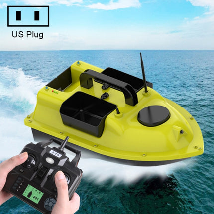 D18B GPS Outdoor Double Motors Fishing Bait Boat with 3 Bait Containers , US Plug-garmade.com