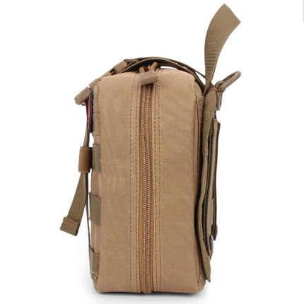 Outdoor Travel Portable First Aid Kit (Khaki)-garmade.com