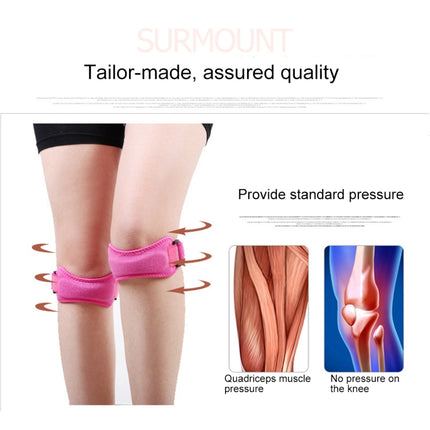 2 PCS SMD-0114 Outdoor Sport Knee Joint Protective Belt Anti-sprain Patellar Band(Blue)-garmade.com