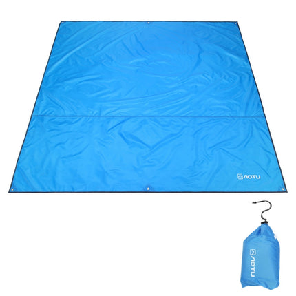 AOTU AT6220 Oxford Cloth Outdoor Camping Picnic Beach Mat, Size: 240 x 220cm (Blue)-garmade.com