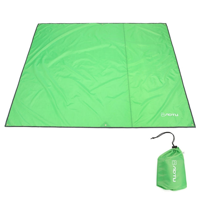 AOTU AT6220 Oxford Cloth Outdoor Camping Picnic Beach Mat, Size: 220 x 180cm (Grass Green)-garmade.com